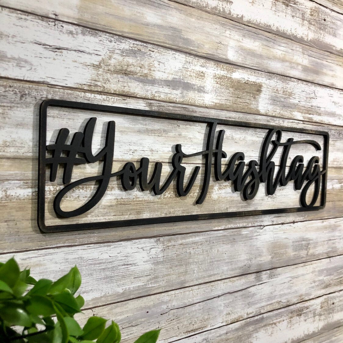 Wedding Social Media Hashtag Sign, Happy Birthday Party Hashtag Sign, Photo Booth Prop, Wedding Hashtag Banner, Bachelorette Party Sign